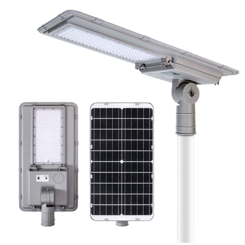 50W 100W Alla i en Solar Street Lampa